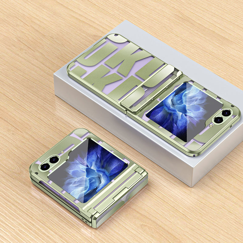 For Samsung Galaxy Z Flip5 5G Case Electroplating PC Phone Cover