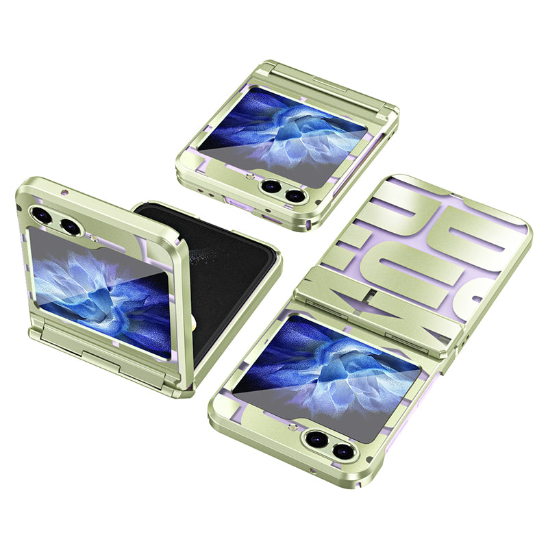 For Samsung Galaxy Z Flip5 5G Case Electroplating PC Phone Cover