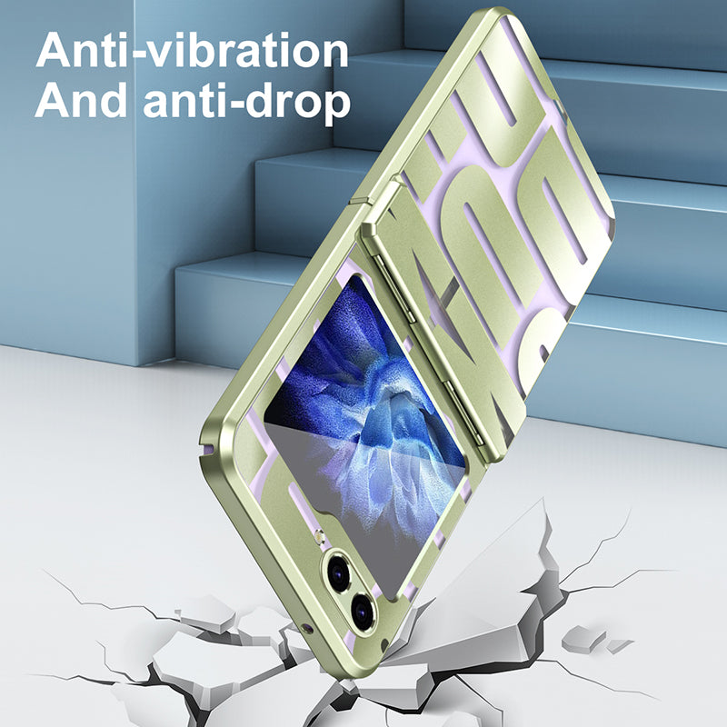 For Samsung Galaxy Z Flip5 5G Case Electroplating PC Phone Cover