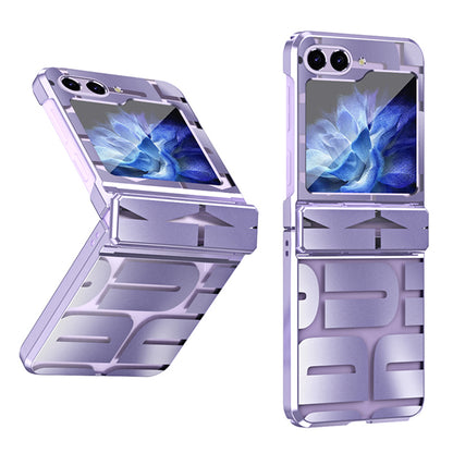 For Samsung Galaxy Z Flip5 5G Case Electroplating PC Phone Cover