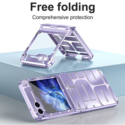 For Samsung Galaxy Z Flip5 5G Case Electroplating PC Phone Cover