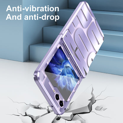 For Samsung Galaxy Z Flip5 5G Case Electroplating PC Phone Cover