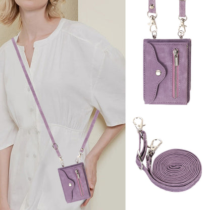 For Samsung Galaxy Z Flip5 5G RFID Blocking Card Bag Case PU Leather+PC Phone Cover with Kickstand