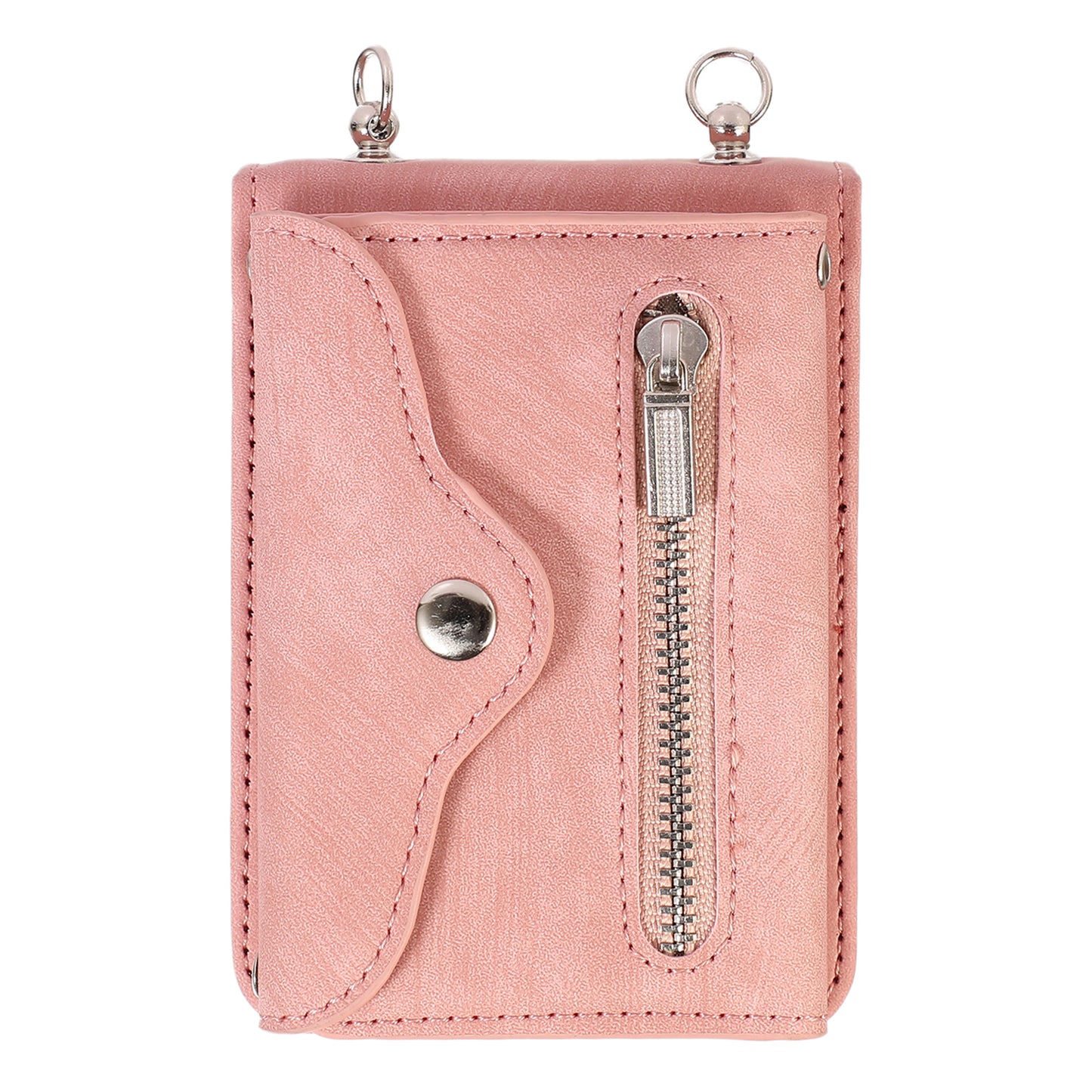 For Samsung Galaxy Z Flip5 5G RFID Blocking Card Bag Case PU Leather+PC Phone Cover with Kickstand