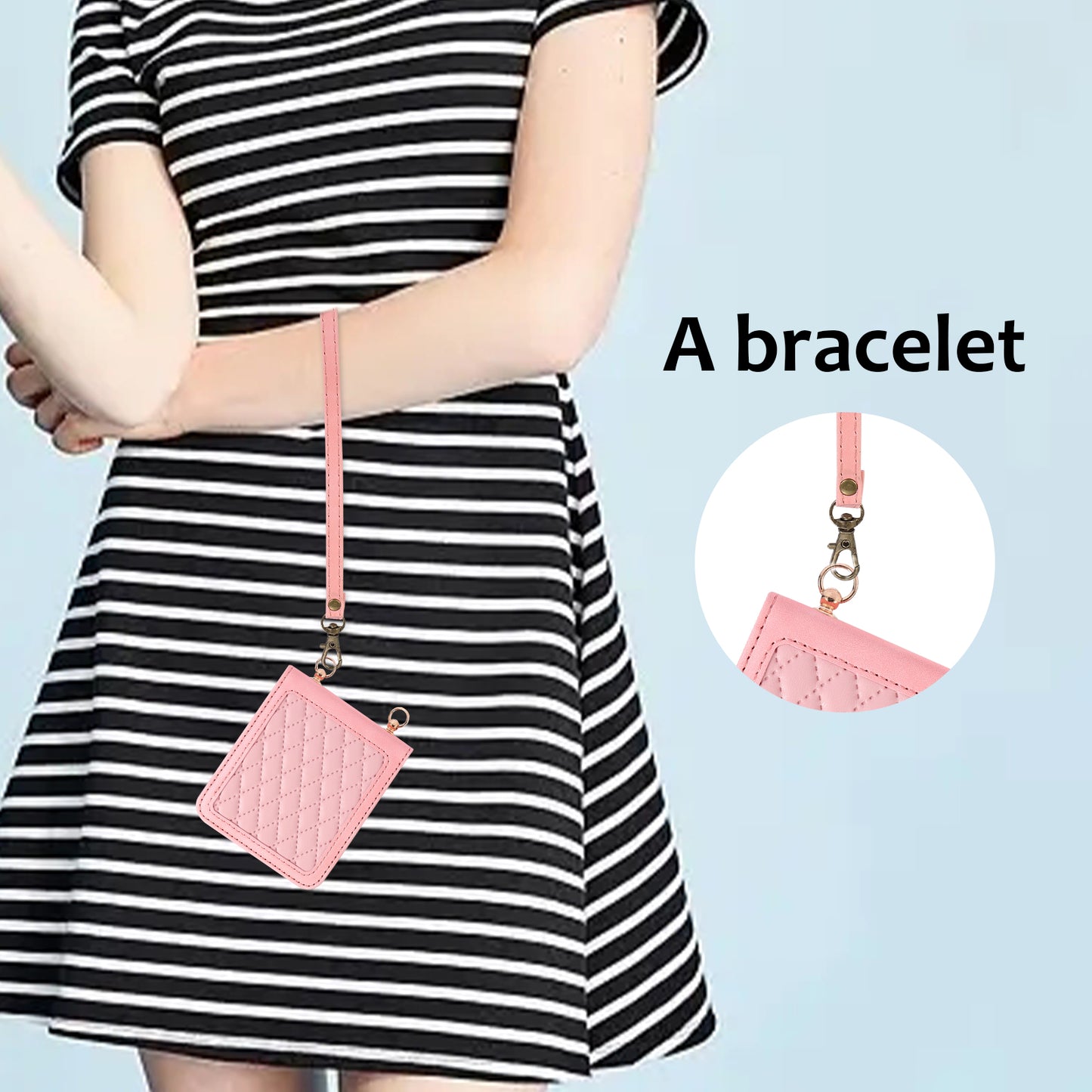 Grid Imprinted PU Leather PC Case for Samsung Galaxy Z Flip5 5G Protective Phone Shell with Shoulder Strap