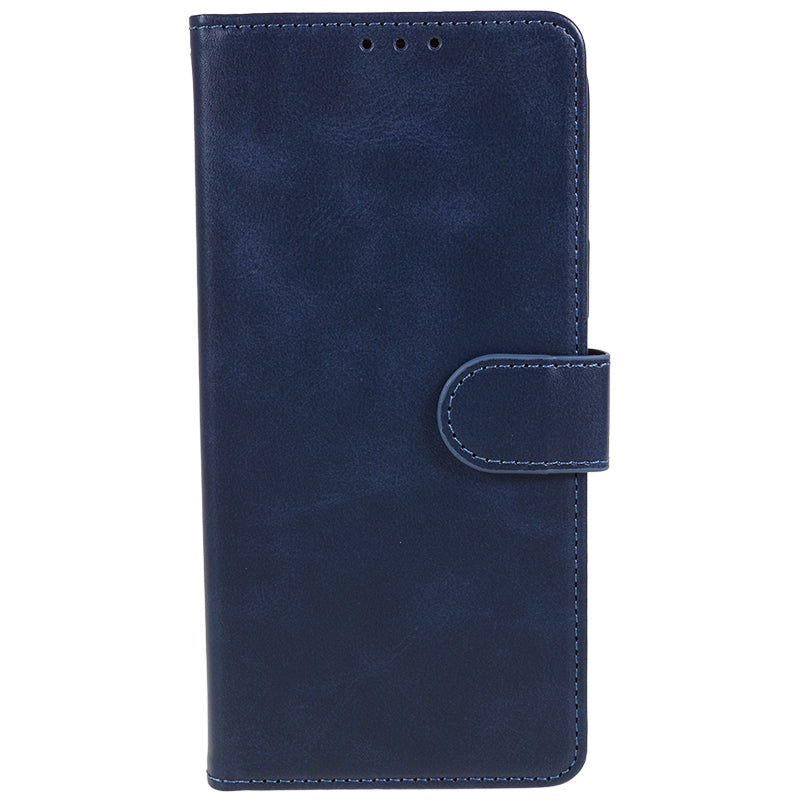 For Sony Xperia 10 V Calf Texture Anti-drop Stand Cover PU Leather Wallet Phone Case