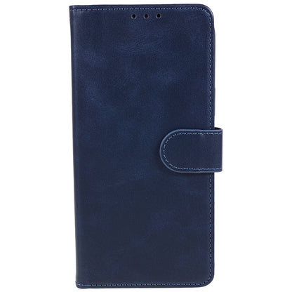 For Sony Xperia 1 V Calf Texture PU Leather Phone Case Magnetic Clasp Wallet Stand Cover