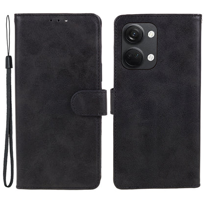 For OnePlus Ace 2V / Nord 3 5G PU Leather Phone Case Calf Texture Wallet Stand Anti-drop Cover