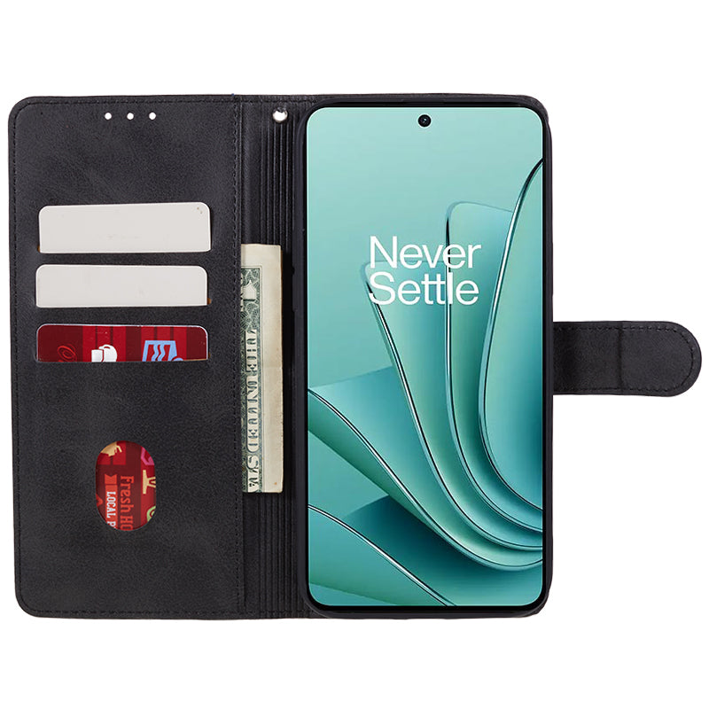 For OnePlus Ace 2V / Nord 3 5G PU Leather Phone Case Calf Texture Wallet Stand Anti-drop Cover