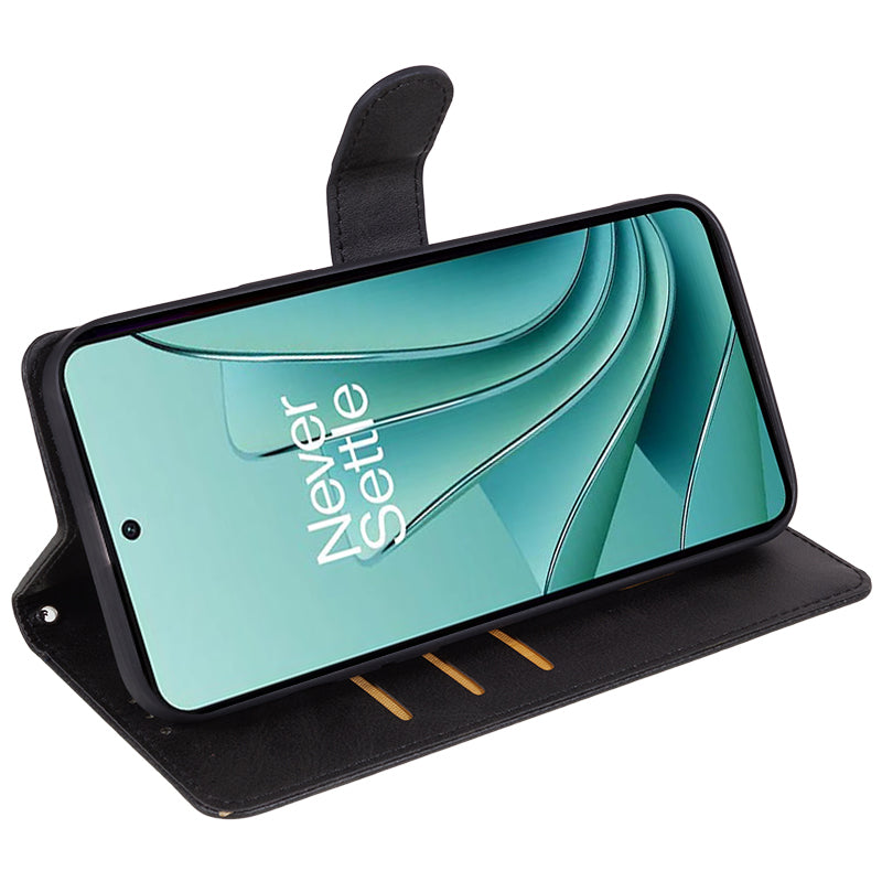 For OnePlus Ace 2V / Nord 3 5G PU Leather Phone Case Calf Texture Wallet Stand Anti-drop Cover