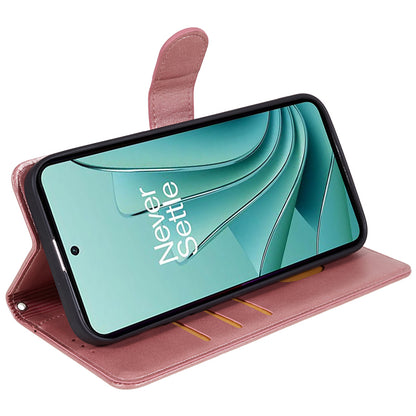 For OnePlus Ace 2V / Nord 3 5G PU Leather Phone Case Calf Texture Wallet Stand Anti-drop Cover