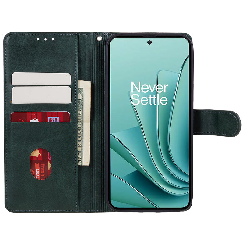 For OnePlus Ace 2V / Nord 3 5G PU Leather Phone Case Calf Texture Wallet Stand Anti-drop Cover