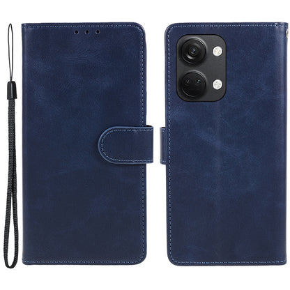 For OnePlus Ace 2V / Nord 3 5G PU Leather Phone Case Calf Texture Wallet Stand Anti-drop Cover