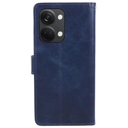 For OnePlus Ace 2V / Nord 3 5G PU Leather Phone Case Calf Texture Wallet Stand Anti-drop Cover