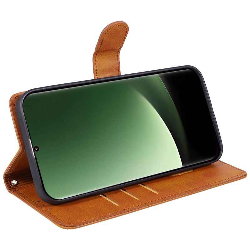 For Xiaomi 13 Ultra PU Leather Phone Case Calf Texture Wallet Stand Protective Cover