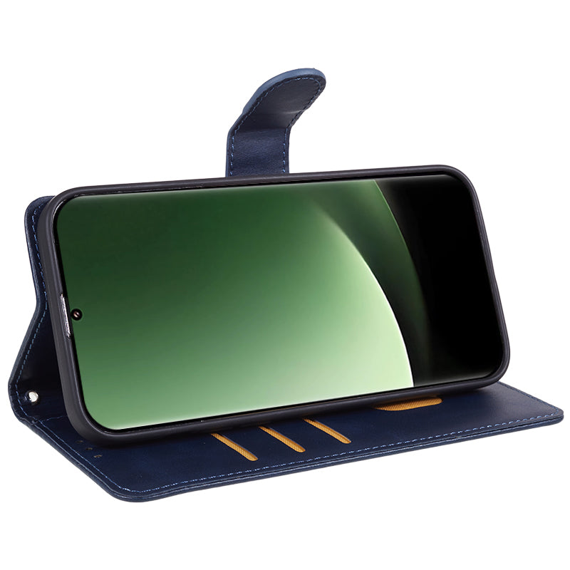 For Xiaomi 13 Ultra PU Leather Phone Case Calf Texture Wallet Stand Protective Cover