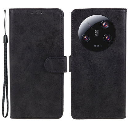 For Xiaomi 13 Ultra PU Leather Phone Case Calf Texture Wallet Stand Protective Cover