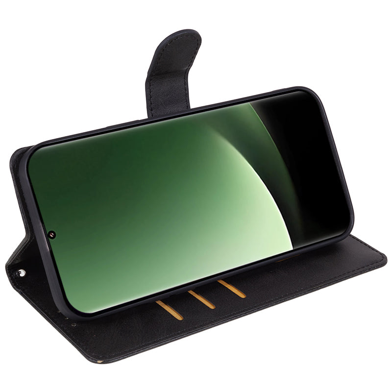 For Xiaomi 13 Ultra PU Leather Phone Case Calf Texture Wallet Stand Protective Cover