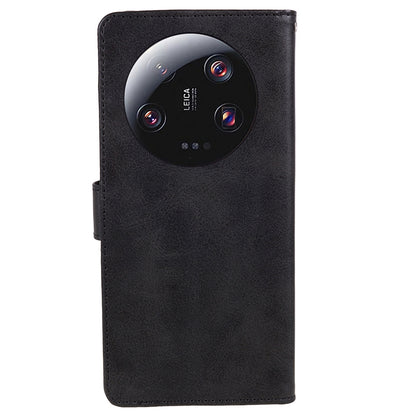 For Xiaomi 13 Ultra PU Leather Phone Case Calf Texture Wallet Stand Protective Cover