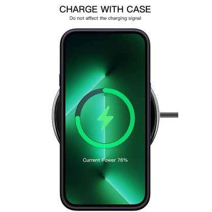 For iPhone 13 Pro 6.1 inch TPU+PC Clear Back Cover Matte Anti-drop Phone Case