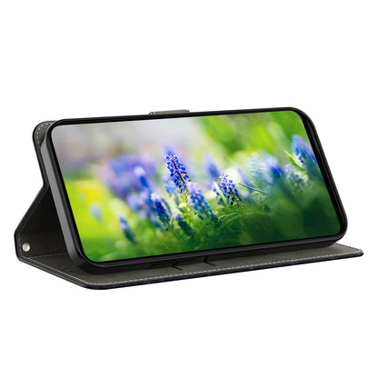 For Google Pixel 8 Pro Stand PU Leather Phone Case 3D Pattern Printing Wallet Cover with Strap