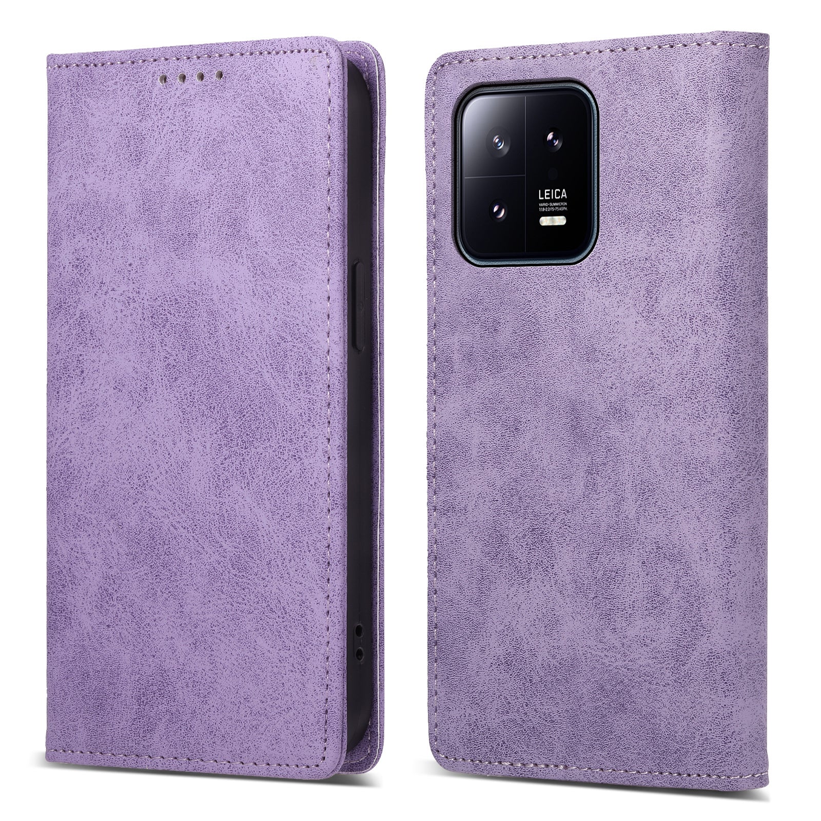 DF-05 For Xiaomi 13 RFID Blocking Wallet PU Leather Business Phone Case Stand Magnetic Closure Cover