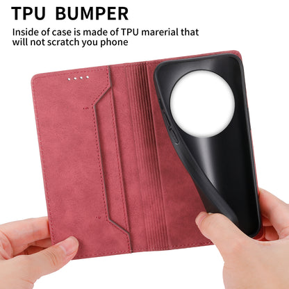 DF-05 RFID Blocking Phone Case For Xiaomi 13 Ultra , Wallet PU Leather Coated Matte TPU Stand Cover