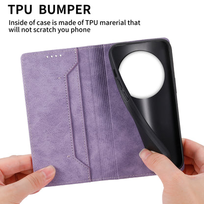 DF-05 RFID Blocking Phone Case For Xiaomi 13 Ultra , Wallet PU Leather Coated Matte TPU Stand Cover