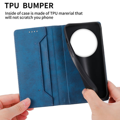 DF-05 RFID Blocking Phone Case For Xiaomi 13 Ultra , Wallet PU Leather Coated Matte TPU Stand Cover