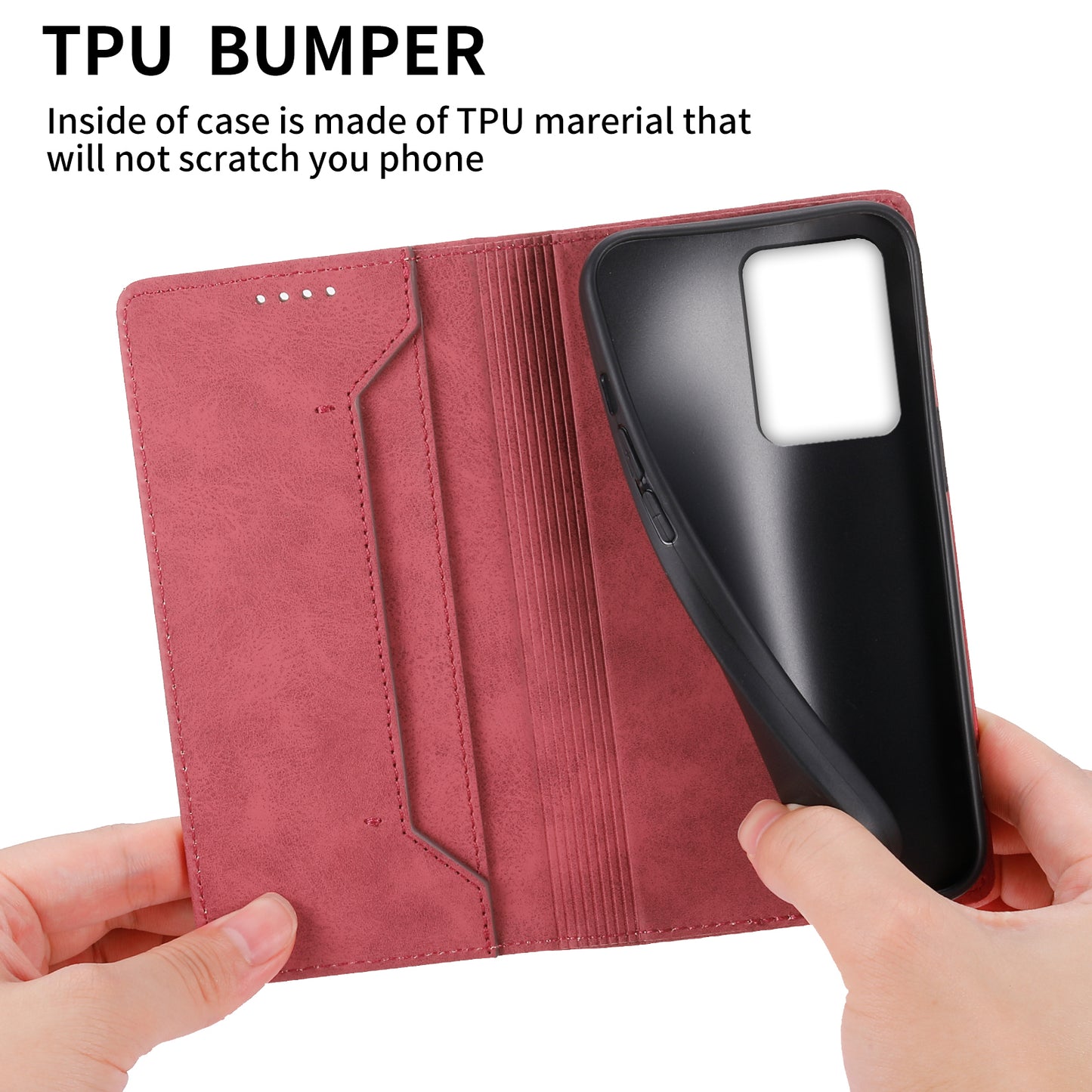 DF-05 For Xiaomi Redmi Note 12 Pro+ 5G Slim-Fit Phone Case RFID Blocking Stand Wallet PU Leather Cover