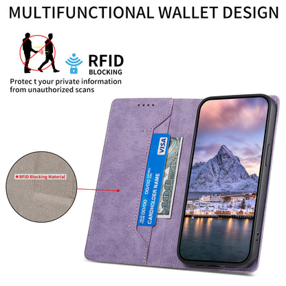 DF-05 For Xiaomi Redmi Note 12 Pro 5G / Note 12 Pro Speed 5G / Poco X5 Pro 5G Phone Case RFID Blocking Wallet Leather Stand Cover