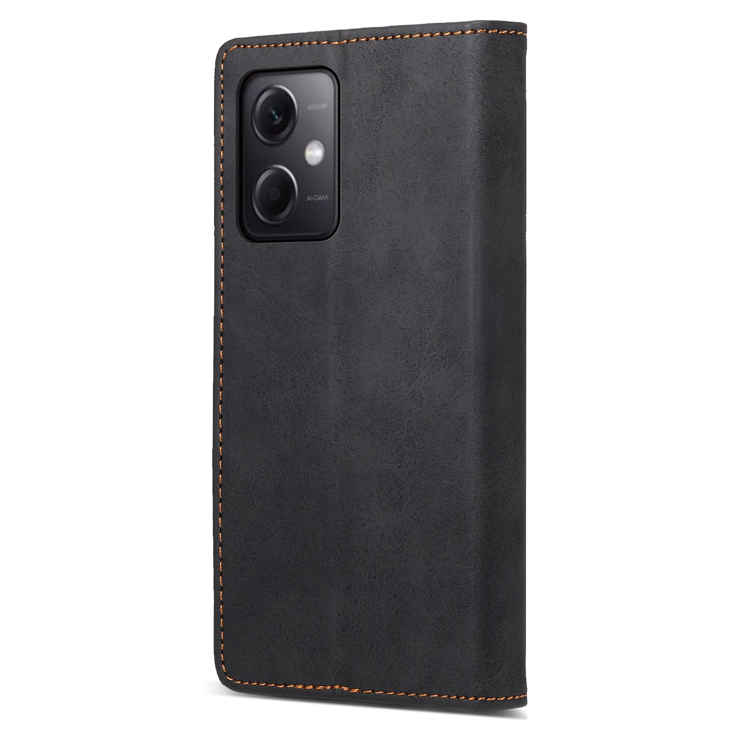 DF-05 For Xiaomi Redmi Note 12 5G (China) / (India) / (Global) / Poco X5 5G Retro Leather Phone Case RFID Blocking Wallet Stand Cover