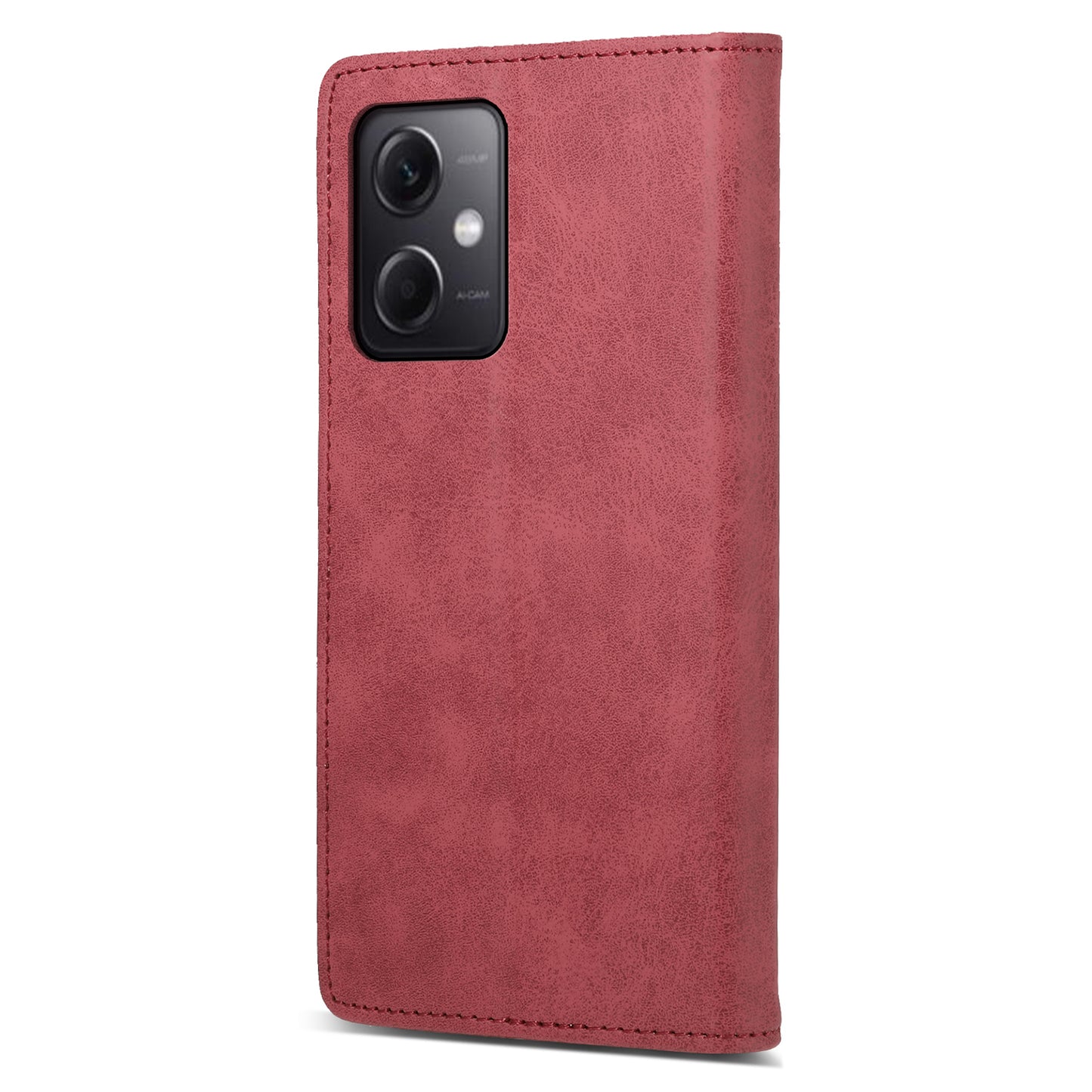 DF-05 For Xiaomi Redmi Note 12 5G (China) / (India) / (Global) / Poco X5 5G Retro Leather Phone Case RFID Blocking Wallet Stand Cover