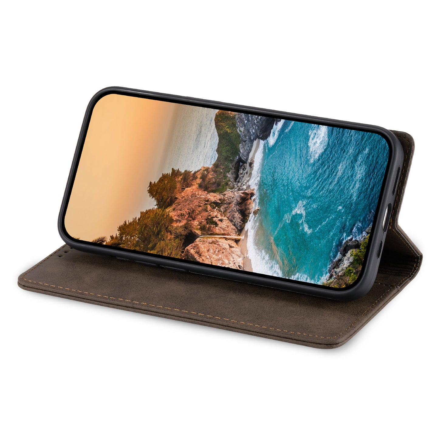 DF-05 For Xiaomi Redmi Note 12 5G (China) / (India) / (Global) / Poco X5 5G Retro Leather Phone Case RFID Blocking Wallet Stand Cover