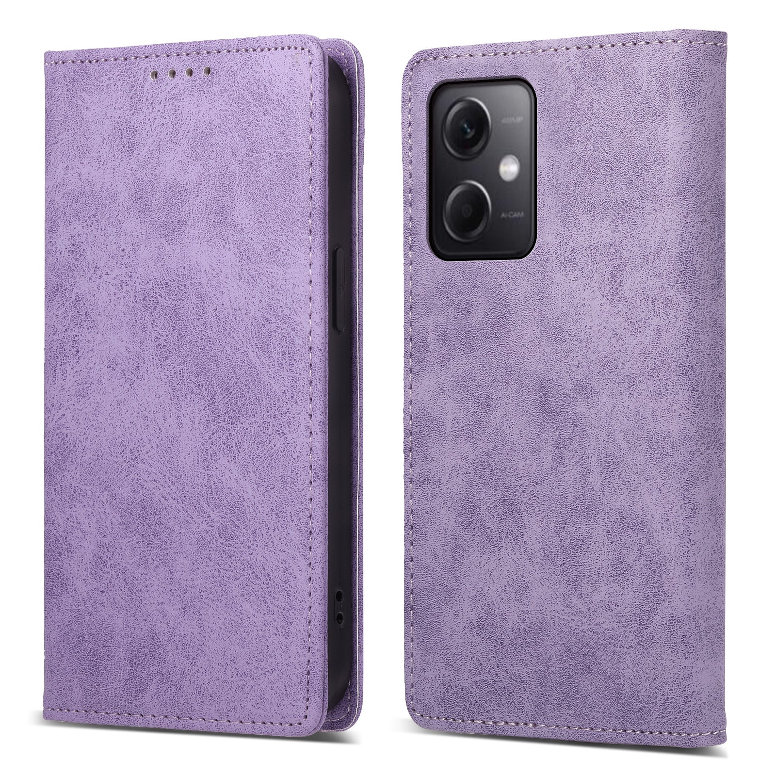 DF-05 For Xiaomi Redmi Note 12 5G (China) / (India) / (Global) / Poco X5 5G Retro Leather Phone Case RFID Blocking Wallet Stand Cover