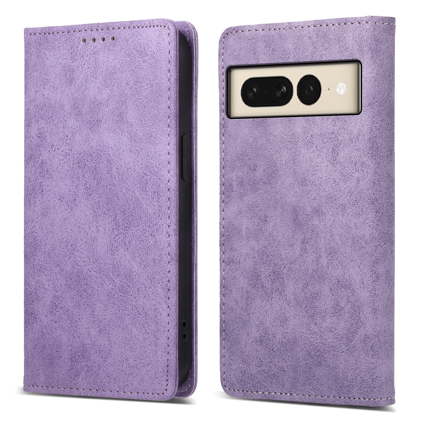 DF-05 For Google Pixel 8 Pro Business Solid Color Leather Phone Case RFID Blocking Wallet Stand Cover