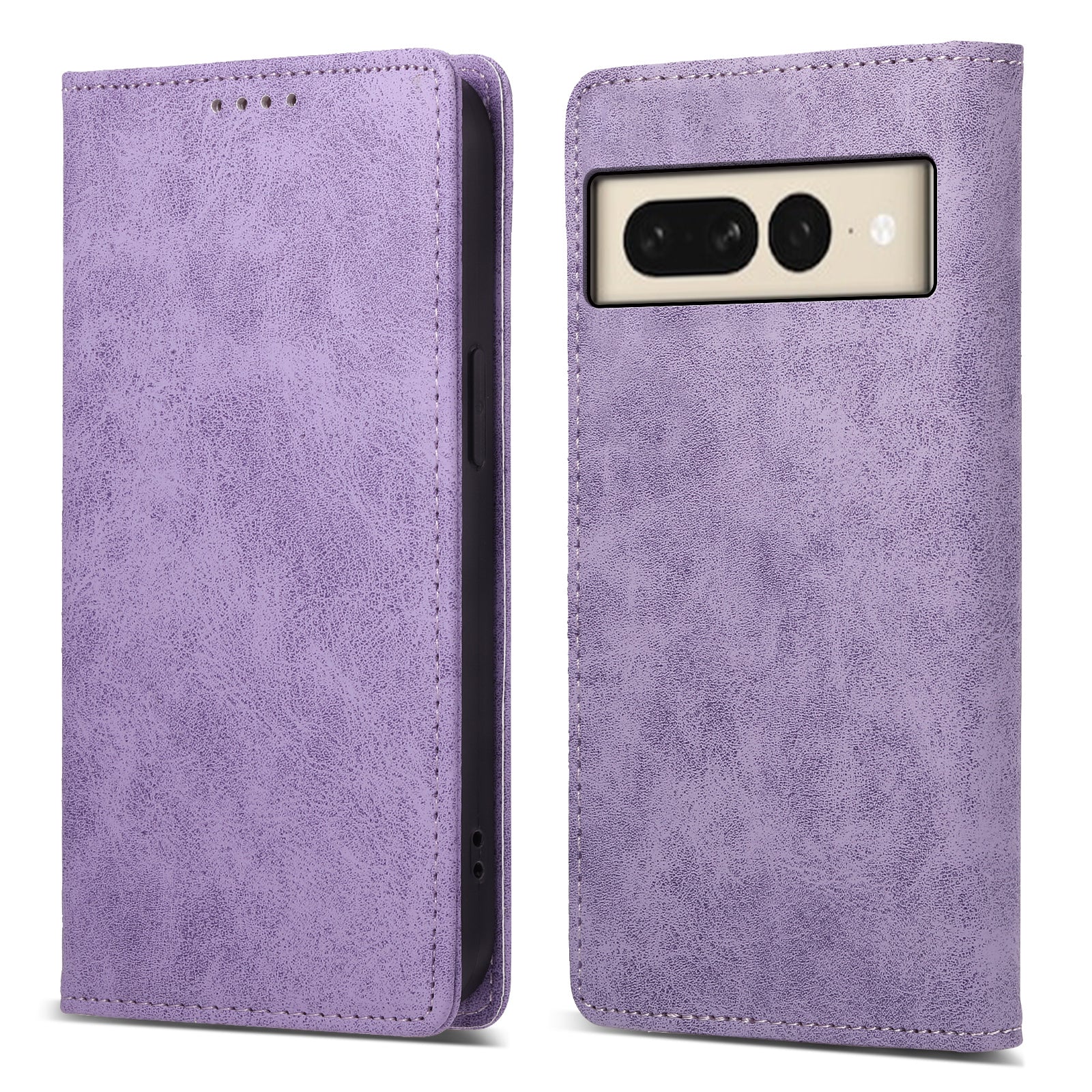 DF-05 For Google Pixel 8 Pro Business Solid Color Leather Phone Case RFID Blocking Wallet Stand Cover