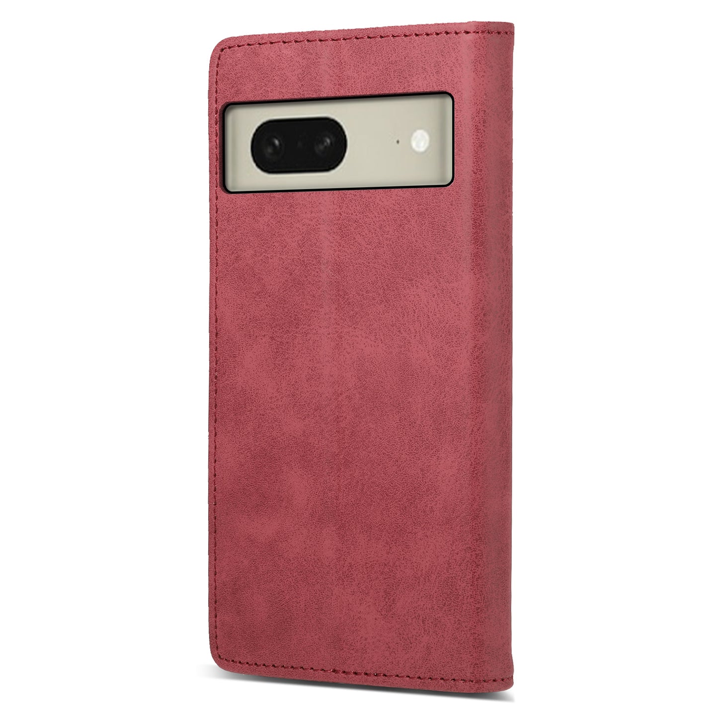 DF-05 For Google Pixel 8 Solid Color Drop-proof Leather Phone Case RFID Blocking Wallet Stand Cover