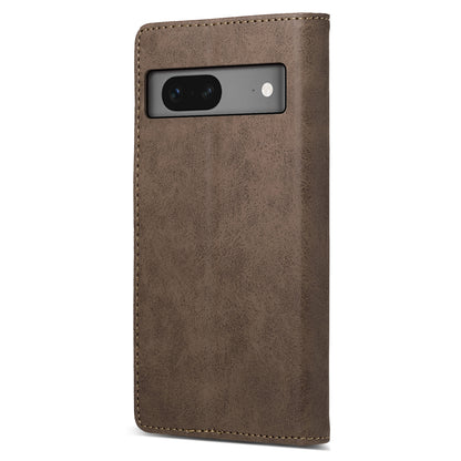 DF-05 For Google Pixel 7 5G RFID Blocking Wallet Stand Cover PU Leather Shockproof Phone Case