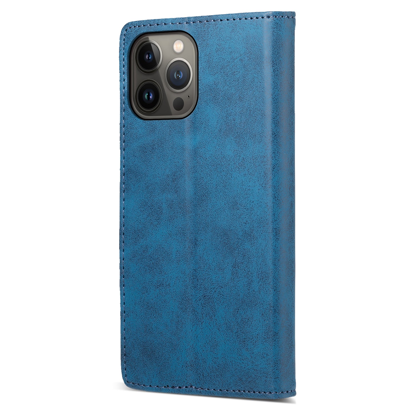 DF-05 For iPhone 13 Pro Max 6.7 inch Protector Cover RFID Blocking Wallet Stand Leather Phone Case