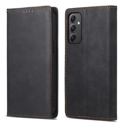 DF-05 Business Phone Case for Samsung Galaxy A34 5G , PU Leather Stand RFID Blocking Wallet Cover