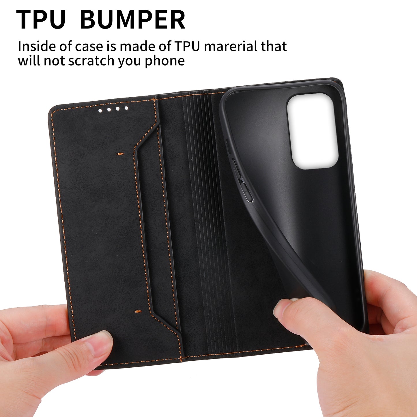 DF-05 For Samsung Galaxy A53 5G RFID Blocking PU Leather Phone Case Stand Wallet Cover