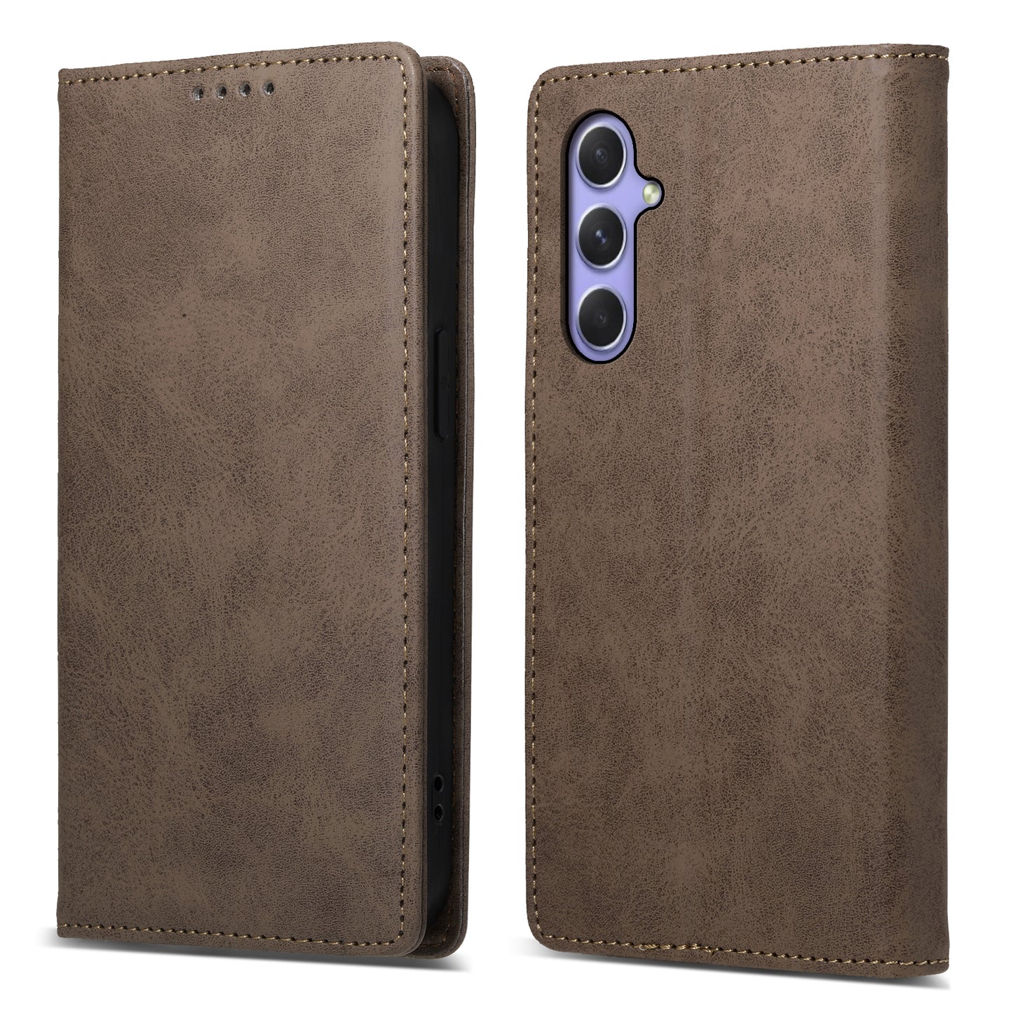 DF-05 For Samsung Galaxy A54 5G RFID Blocking Stand Phone Case Wallet Anti-drop Leather Cover