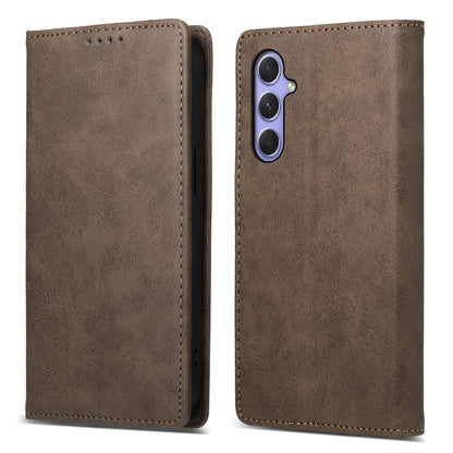 DF-05 For Samsung Galaxy A54 5G RFID Blocking Stand Phone Case Wallet Anti-drop Leather Cover