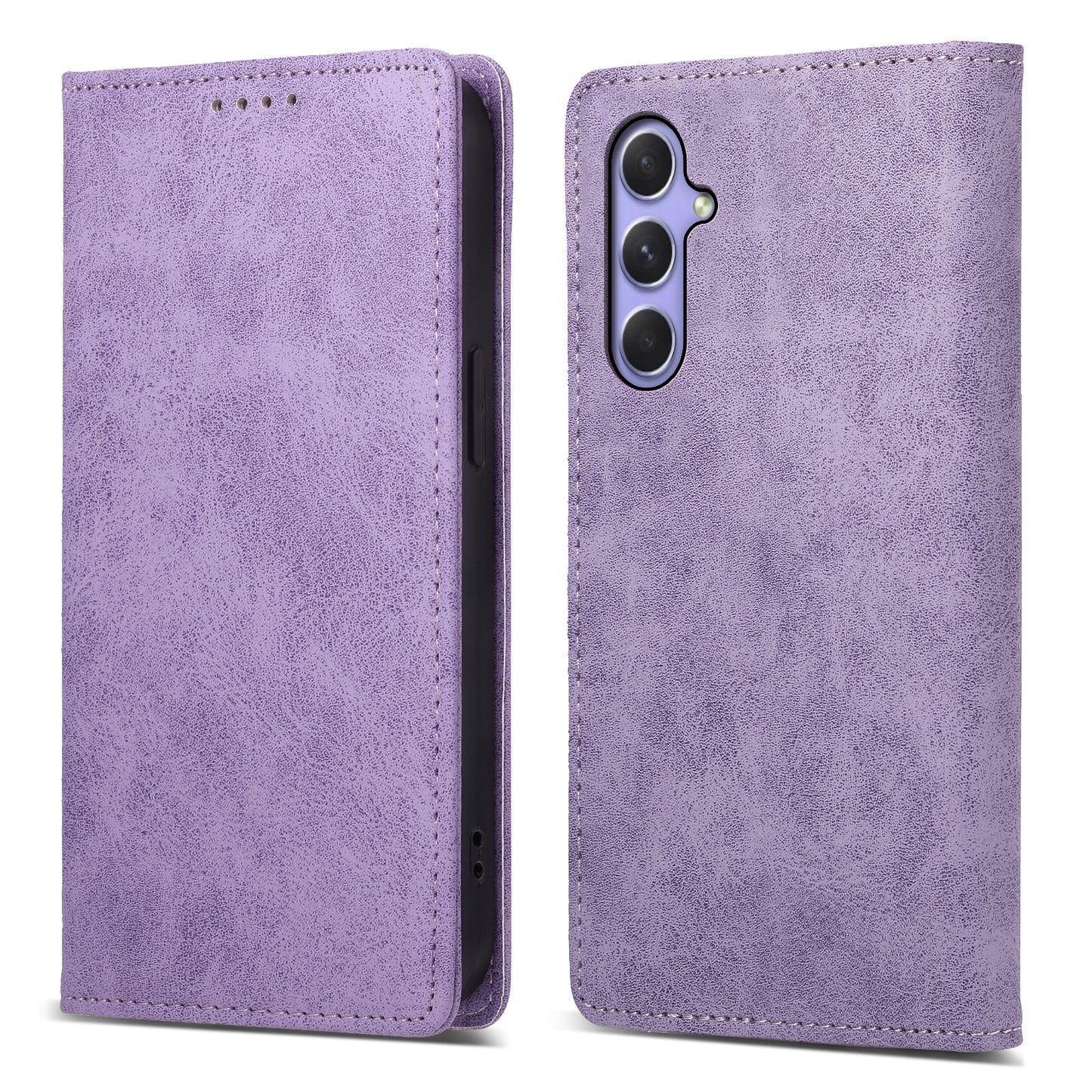 DF-05 For Samsung Galaxy A54 5G RFID Blocking Stand Phone Case Wallet Anti-drop Leather Cover