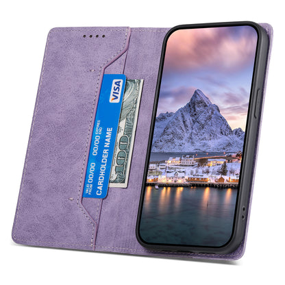 DF-05 For Samsung Galaxy A54 5G RFID Blocking Stand Phone Case Wallet Anti-drop Leather Cover