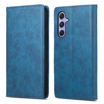 DF-05 For Samsung Galaxy A54 5G RFID Blocking Stand Phone Case Wallet Anti-drop Leather Cover