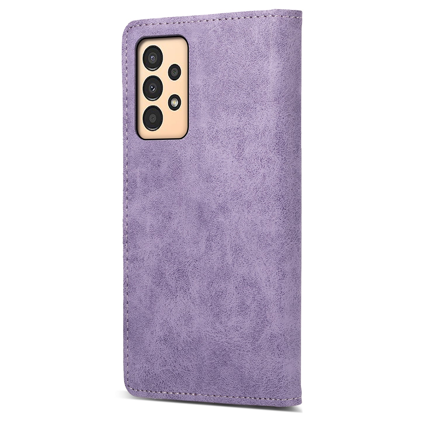 DF-05 For Samsung Galaxy A13 4G / 5G Magnetic Closure Leather Case RFID Blocking Stand Wallet Phone Cover