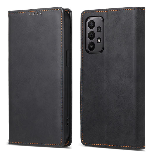 DF-05 For Samsung Galaxy A23 5G (Global Version) / A23 4G Wallet Phone Leather Case RFID Blocking Stand Phone Cover