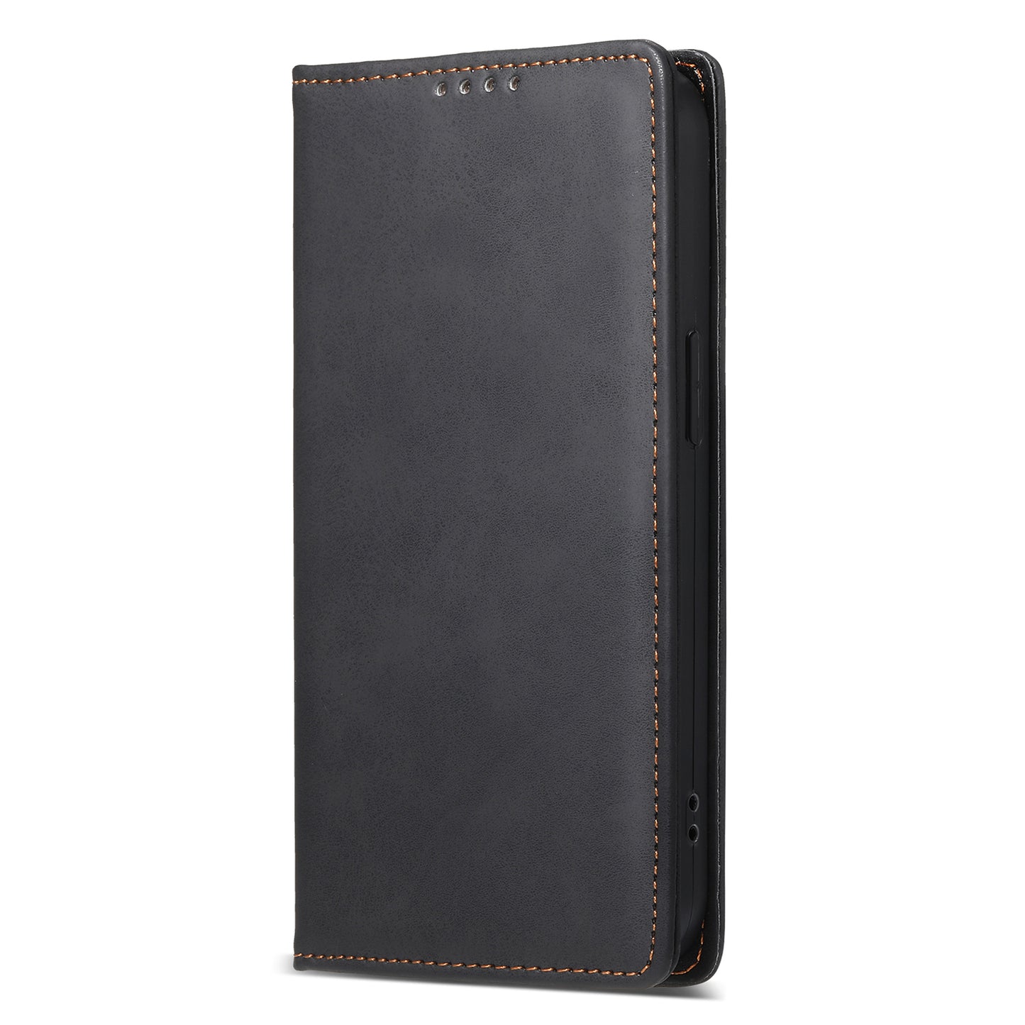 DF-05 For Samsung Galaxy A22 5G (EU Version) RFID Blocking Phone Case Leather Wallet Stand Anti-drop Cover